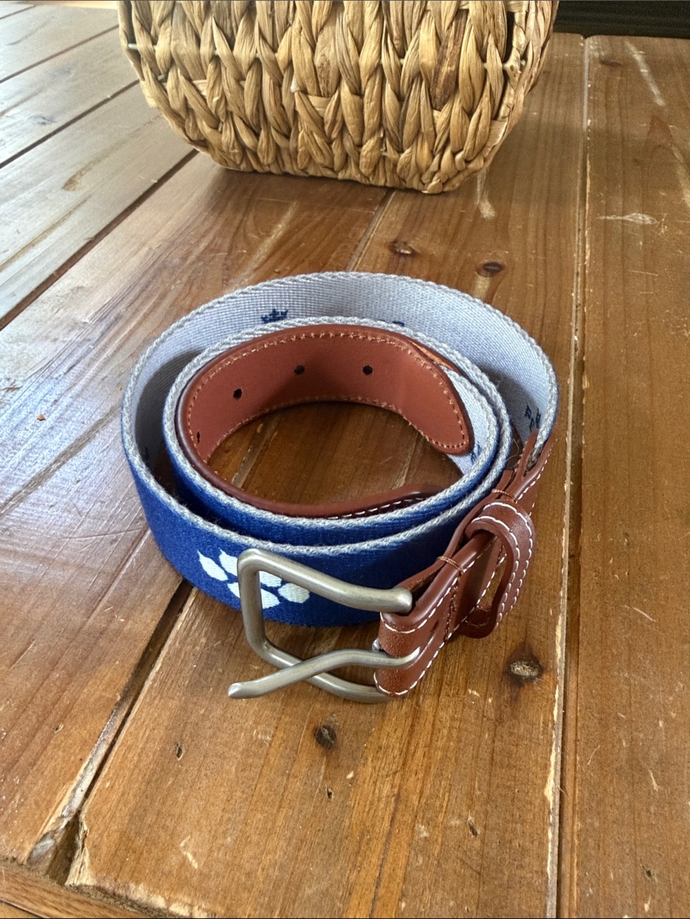 Peter Millar Collegiate Belt Size 34
